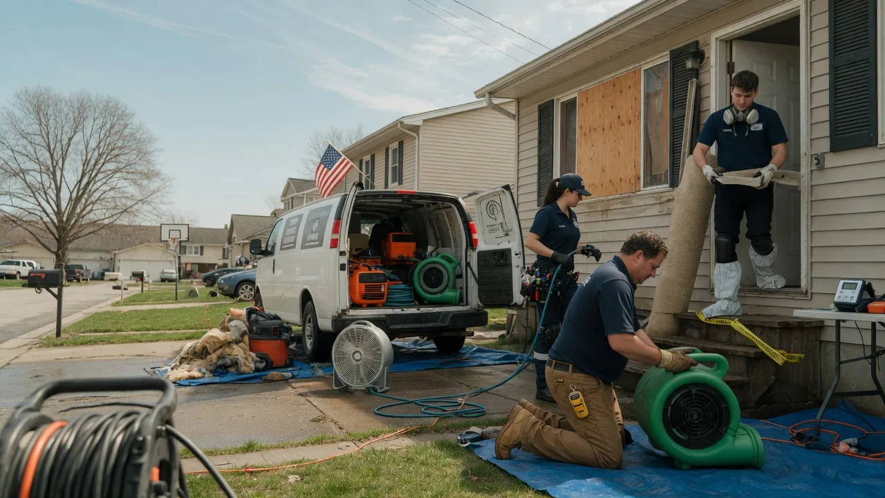 Water Damage Restoration in Bristow, IA near me
